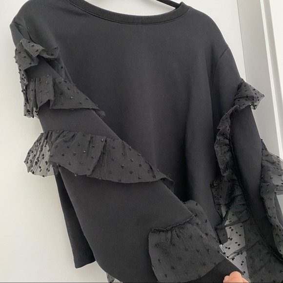 Zara ruffle top (SIZE S) - Picture 3 of 5